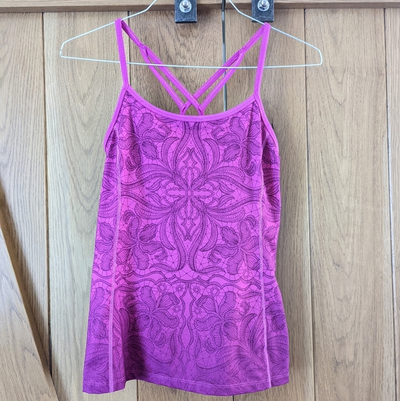 Athleta Harmonious Tank Fuchsia Small - Picture 1 of 6